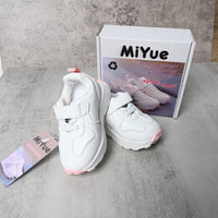 MiYue Children's Lightweight Athletic Shoes Breathable Flexible Sports Sneakers for Kids