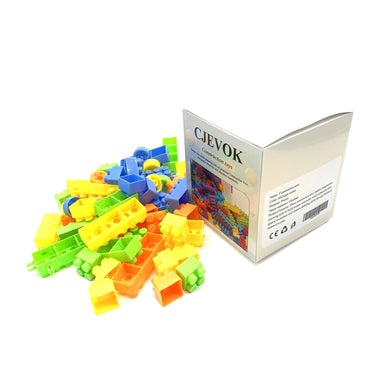 CJEVOK Construction toys Plastic Material Children Hands On Interactive Build Unique Structures Spatial Awareness Creative Thinking Construction Toys