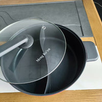 Meng Ke'en Portable Nonstick Electric Hot Pot & R Cooker - Multifunctional Noodle Pot & Saucepan