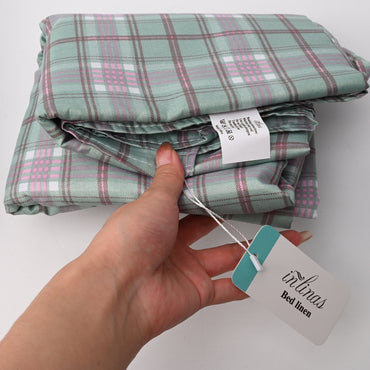 INLINAS Premium Bed Linen Collection - Luxury Comfort Sheet Set for Modern Bedroom Elegance
