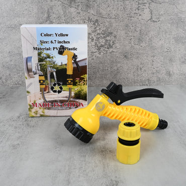 Adjustable Garden Hose Sprayer Multi-Pattern Nozzle for Watering, Cleaning & Gardening