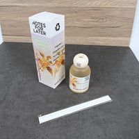 NOTES FOR LATER Gardenia Scented Reed Diffuser Yellow Flameless Home & Car Air Fragrance Diffuser