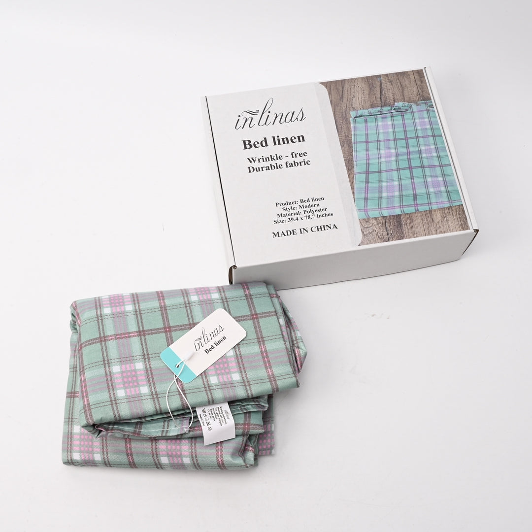 INLINAS Premium Bed Linen Collection - Luxury Comfort Sheet Set for Modern Bedroom Elegance
