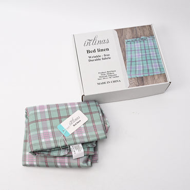 INLINAS Premium Bed Linen Collection - Luxury Comfort Sheet Set for Modern Bedroom Elegance