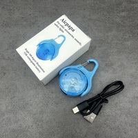 Aicpapa Pet Collar Accessories Safety Lights LED Rechargeable Rotating Clip On Light For Dogs And Cats Waterproof Night Walking Light