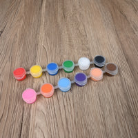 QFMUSMVQFM Professional Watercolor Paints Set 12 Color Artist Grade Watercolor Paints with High Pigment Concentration