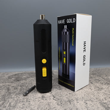 HAVE GOLD Electric Screwdriver Cordless Screwdriver Portable Power Screwdriver