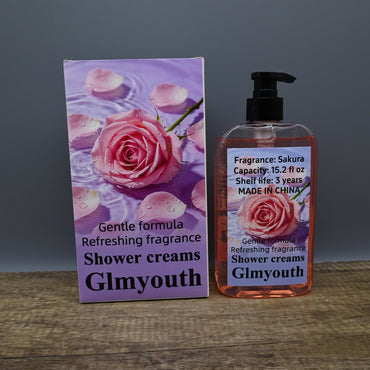 Glmyouth Shower Creams Moisturizing Gentle Cleansing with Fresh Scent for Soft Refreshed Skin Daily Use