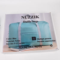NUZZIK Multi-Compartment Travel Organizer Duffle Bags Durable Portable Gear Bag