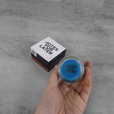 NOTES FOR LATER Beach Walk Scented Candle in Blue Coastal Soy Wax Candle with Ocean Breeze Fragrance