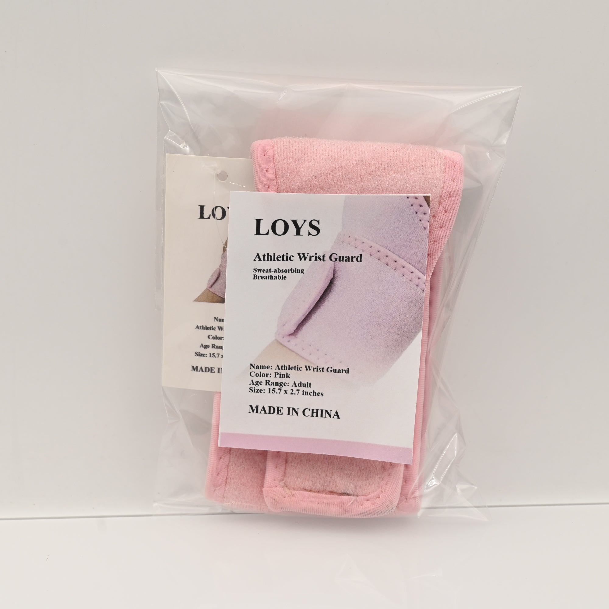 LOYS Wrist guards for athletic use Pink