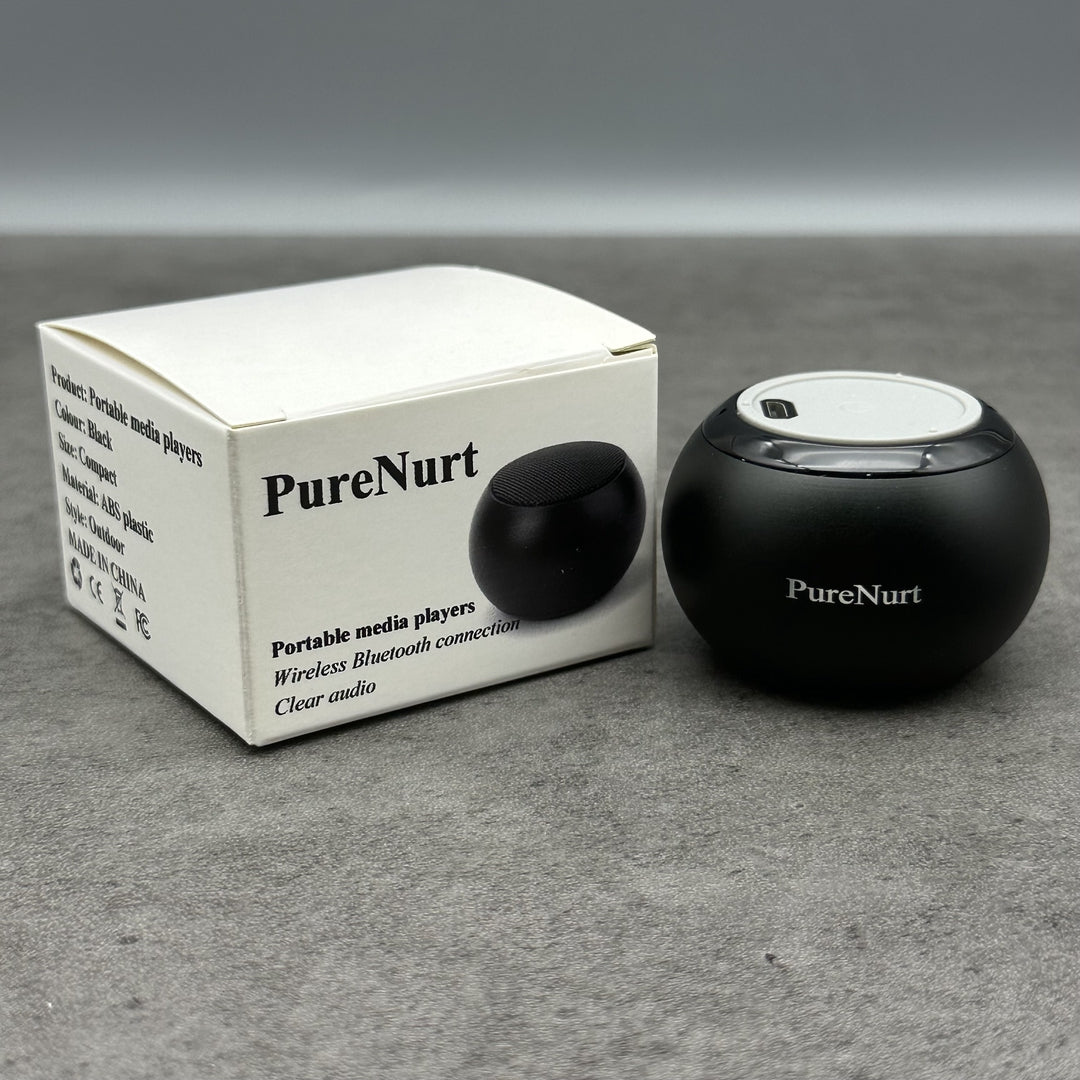 PureNurt Wireless Portable Media Players Mini Bluetooth Speaker System Outdoor Sound Box With Long Battery Life