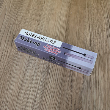 NOTES FOR LATER Brown Volumizing Make-up Mascara Smudge-Proof & Waterproof Lengthening Mascara for Natural to Bold Lash Looks