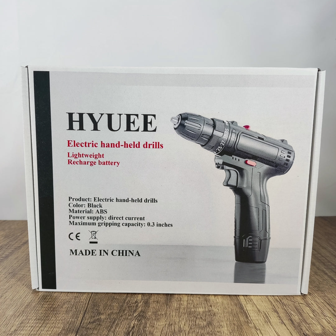 HYUEE Handheld Electric Drill Enhanced Dual Speed – Powerful and Versatile for All Drilling Needs