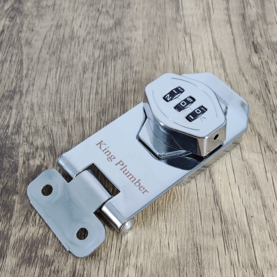 King Plumber Durable Non-electric Metal Lock – Secure Your Belongings with Style