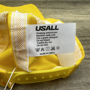 USALL Yellow Baseball Cap for Men and Women - Unisex Adjustable Sport Hat with Sun Protection