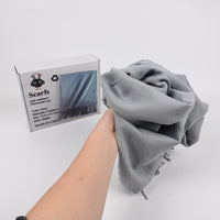 UGLY TIME Cashmere Scarf Gray Ultra Soft Winter Scarves for Men and Women Elegant Fashion Accessory