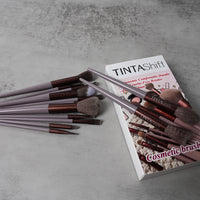 TINTAShift Professional Cosmetic Brushes Set Soft Synthetic Makeup Brushes for Flawless Application