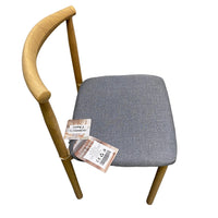 HAOMARKETS Chairs Solid Wood Without Armrests Soft Pack Cloth Fabric Comfortable Dining Living Room Home Office Chairs