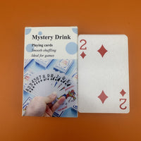 Mystery Drink Premium Poker Playing Cards for Adult Gaming: Crisp, Durable, and Waterproof – Perfect for Classic Card Games and Poker