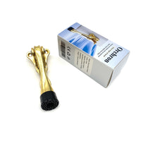 Orchron Door stops of metal Gold Metal Kickdown Door Holder With Rubber Foot And Screws Drilling Mount Door Stops