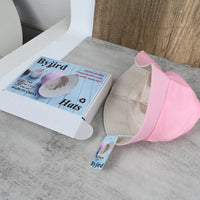 Byjird Stylish Comfort Fit Pink Hat for Outdoor and Everyday Wear, Hat for Sun Protection and Fashion