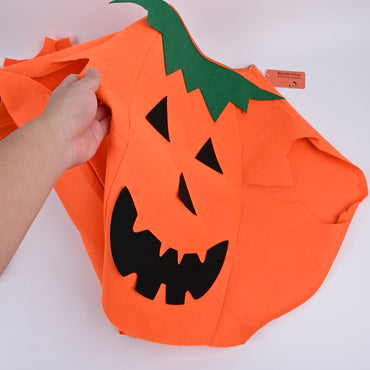 RiGjDyXYue Premium Deluxe Orange Halloween Costumes Spooky Festival Dress Series