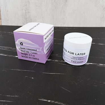 NOTES FOR LATER Premium Face Cream Intense Hydrating Moisturizing Cream for All Skin Types