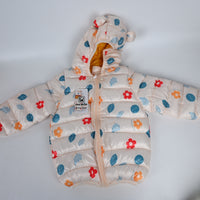 FRAN WILLOR Warm Winter Down Coats for Babies and Toddlers Soft Lightweight Hooded Puffer Coat