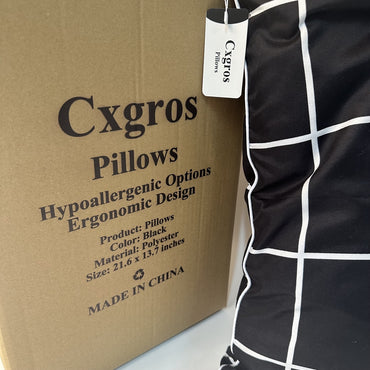 Cxgros Multi-Functional Comfort Sleep Pillows - Premium Soft Pillows for Superior Comfort and Support