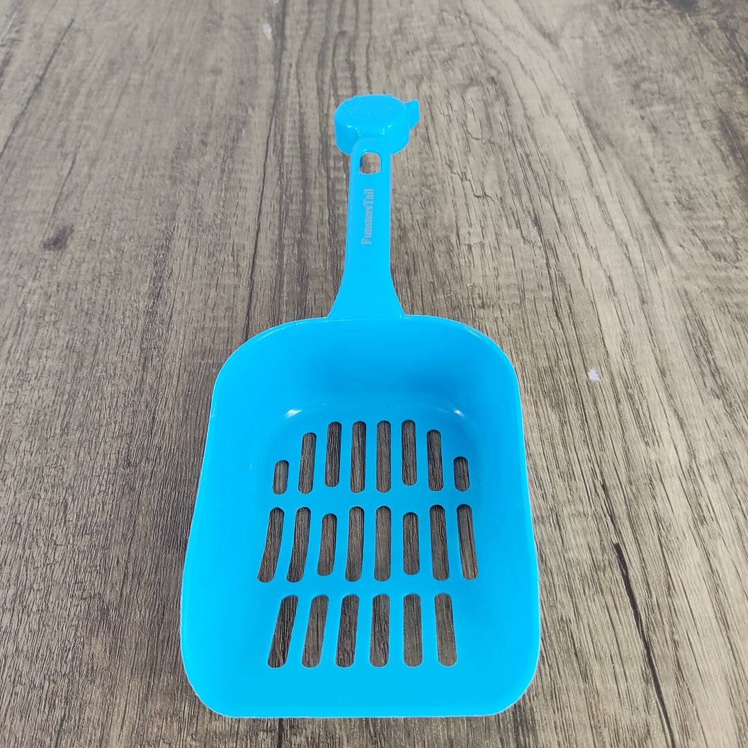 FunstersTail Cat Litter Scoop, Blue