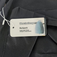 Weachallengers Stylish and Durable Water-Resistant Backpack in Sleek Black