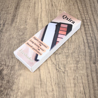 Qxira 10 Color Highly Pigmented Eyeshadow Palette Matte Shimmer Blendable Makeup