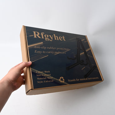 Rfgyhet Stands for Musical Instruments Professional Guitar Stand Universal Adjustable Width Metal Floor Stand for Acoustic Electric Bass Guitar