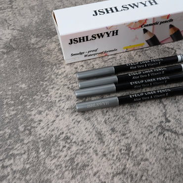 JSHLSWYH Professional Eye Pencil Eyeliner Smudge Resistant Waterproof Long Lasting Smooth Application