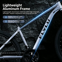 FLYLU Mountain bikes for adults, men, women, junior high school students, and teenagers, 20/22/24/26-inch geared bikes