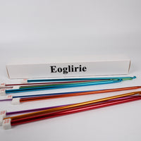 Eoglirie Crochet Hook Set Aluminum Crochet Needles with Stitch Markers Multi-Size Crochet Hooks for DIY Knitting