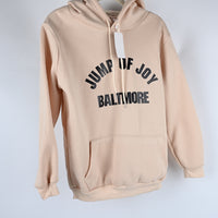 COM STAR Kids' Beige Hooded Sweatshirt Pullover - Children's Soft Fleece-Lined Hoodie for Boys and Girls