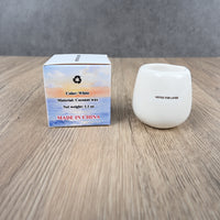 NOTES FOR LATER Low-Temperature Massage Candle in Ceramic Jar Moisturizing Coconut Wax Massage Candle for Cosmetic Skincare