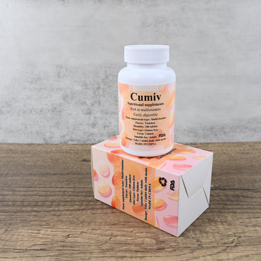 Cumiv Nutritional Supplements Multiple Vitamins and Minerals Tablets for Children and Adults