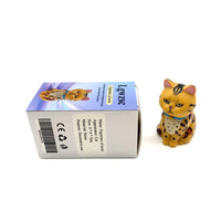 Lgwzsc Figurines of resin Cute Cat Shaped 4×4×7Cm Resin Material Desktop Home Table Decoration Ornament Resin Figurines