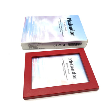 Phalendor Picture frames Composite Wood And Plastic Material Simple Rectangular Shape Stylish Modern Desktop Picture Frames