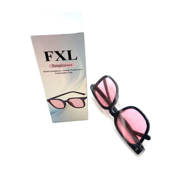 FXL Sunglasses Resin Lens Square Frame Resin Material Anti Radiation Anti Strong Light Outdoor Functional Sunglasses