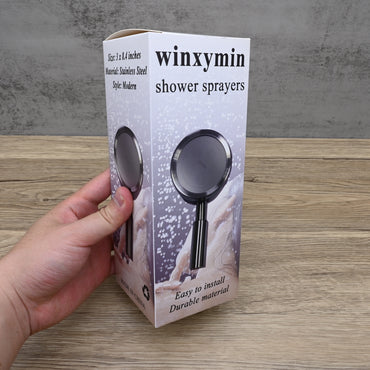 winxymin Plumbing Fixtures, Namely, Shower Sprayers Powerful Water Spray Nozzle with Multiple Settings