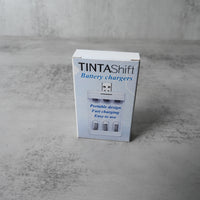 TINTAShift 3-Slot Universal Battery Charger Compact Fast Charger for AA & AAA Rechargeable Batteries