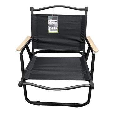 Cyollarix Camping furniture Black Oxford Cloth Steel Frame120 Kilogram Load 57x57x75cm Camping Furniture For Outdoor Use