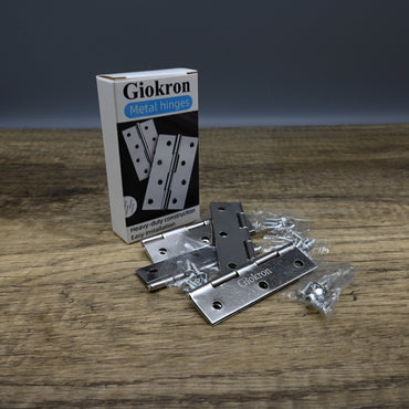 Giokron Metal Hinges Heavy Duty Rust Resistant Durable for Doors Cabinets and Home Improvement