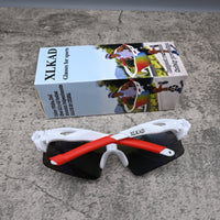XLKAD Glasses for Sports Cycling Sunglasses Ultra Lightweight Impact Resistant for Riding