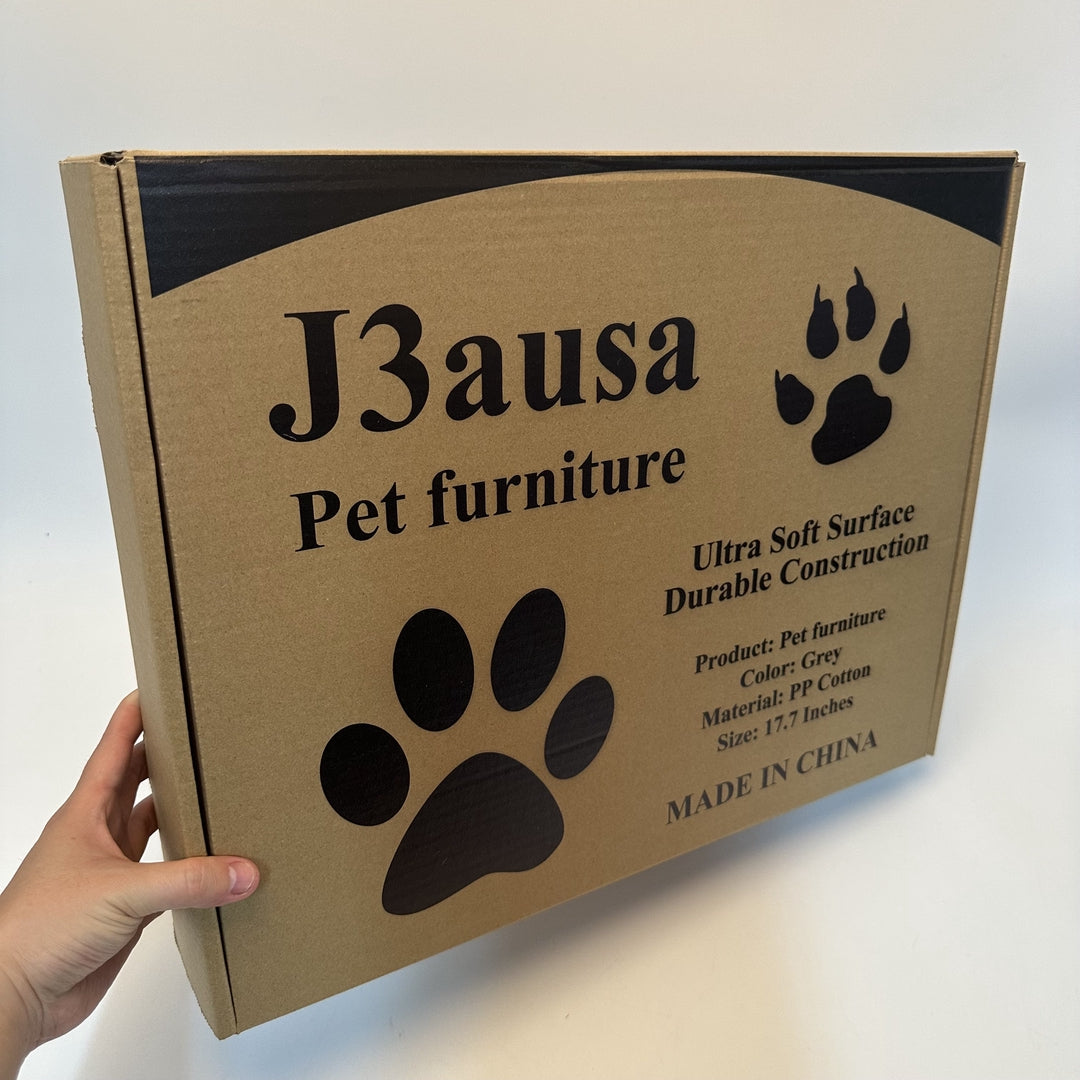 J3ausa Pet Furniture Modern Elevated Cat & Dog Beds - Stylish and Comfortable Home Decor for Your Furry Friends