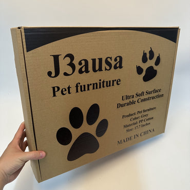 J3ausa Pet Furniture Modern Elevated Cat & Dog Beds - Stylish and Comfortable Home Decor for Your Furry Friends